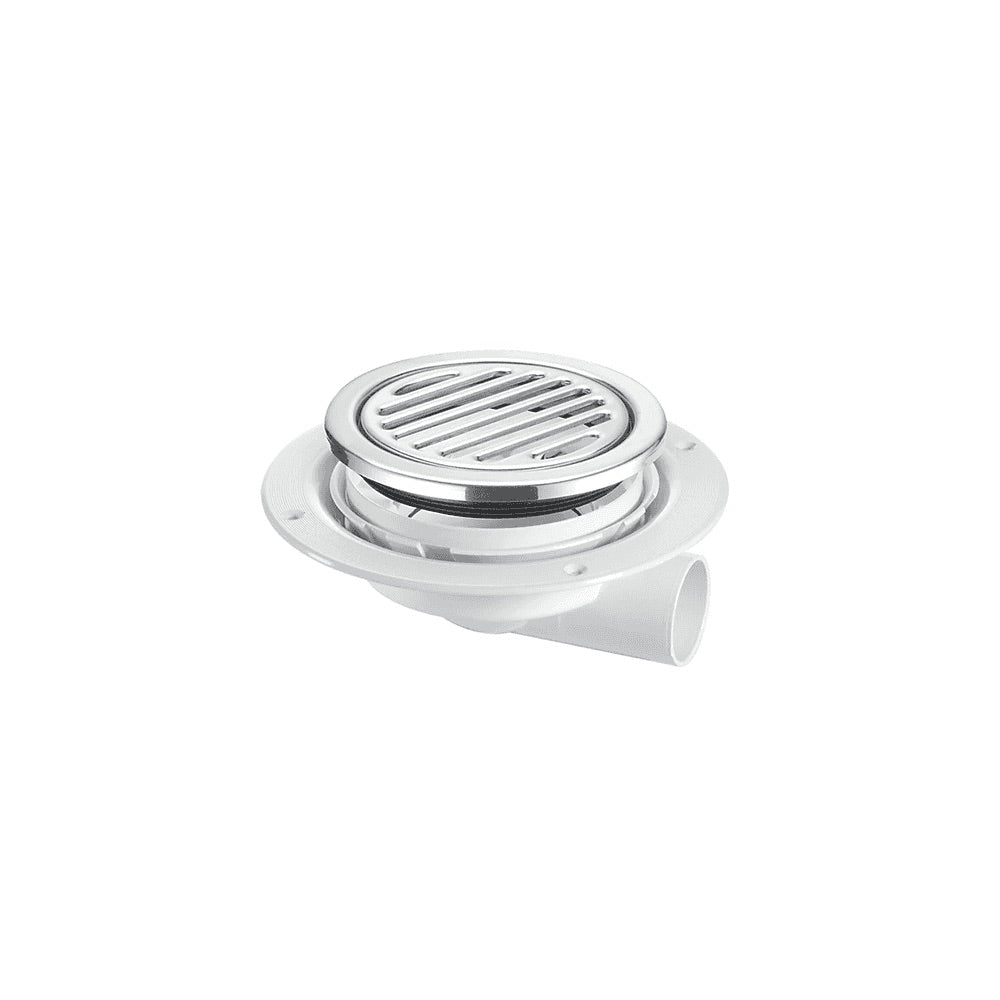 Untrapped Gully With 1 Horizontal Outlet & Round Tile