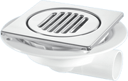 Untrapped Gully with 1 Horizontal Outlet for Tiled or Stone Floors