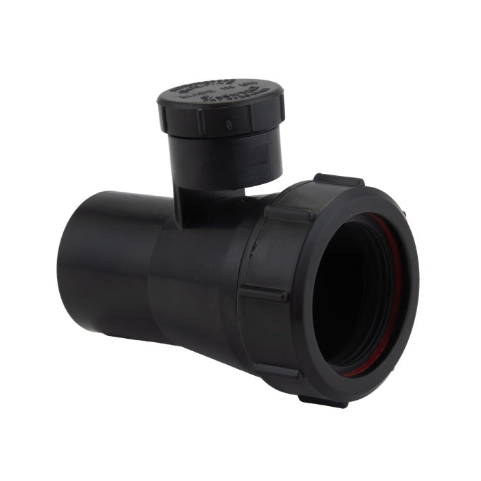 1½” Anti-Syphon Adaptor – Black