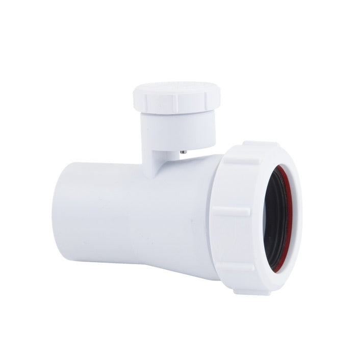 1½” Anti-Syphon Adaptor – White