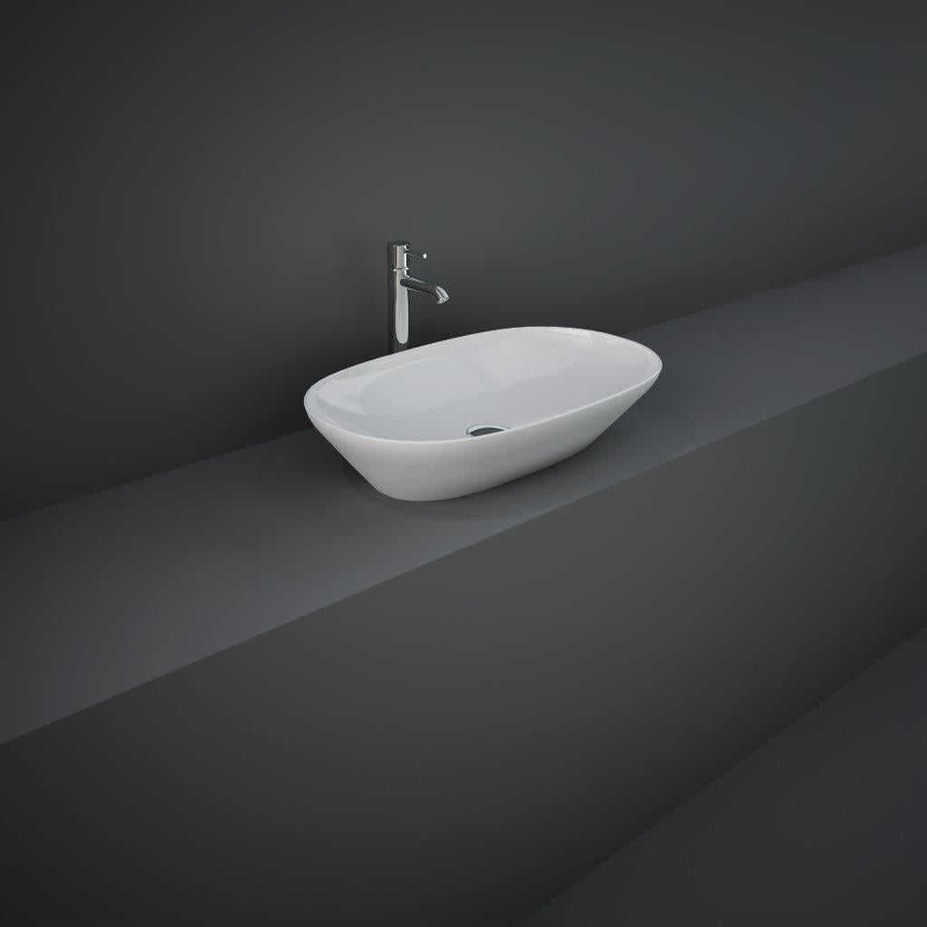 RAK Variant Elongated Oval Counter Top Wash