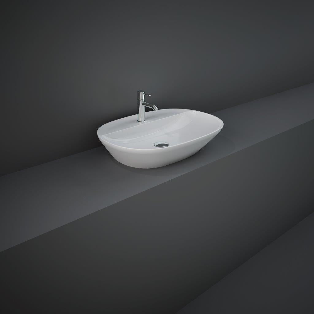 RAK Variant Elongated Oval Counter Top Wash