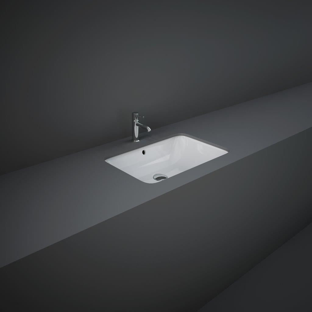 RAK Variant rectangular under counter wash basin