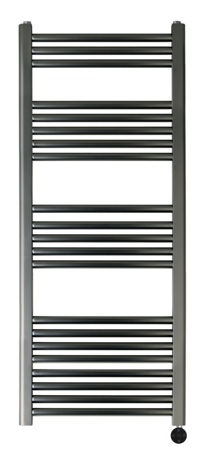 VOS ELECTRIC TOWER RADIATOR WITH THERMOSTAT HEATING ELEMENT 1200 X 500