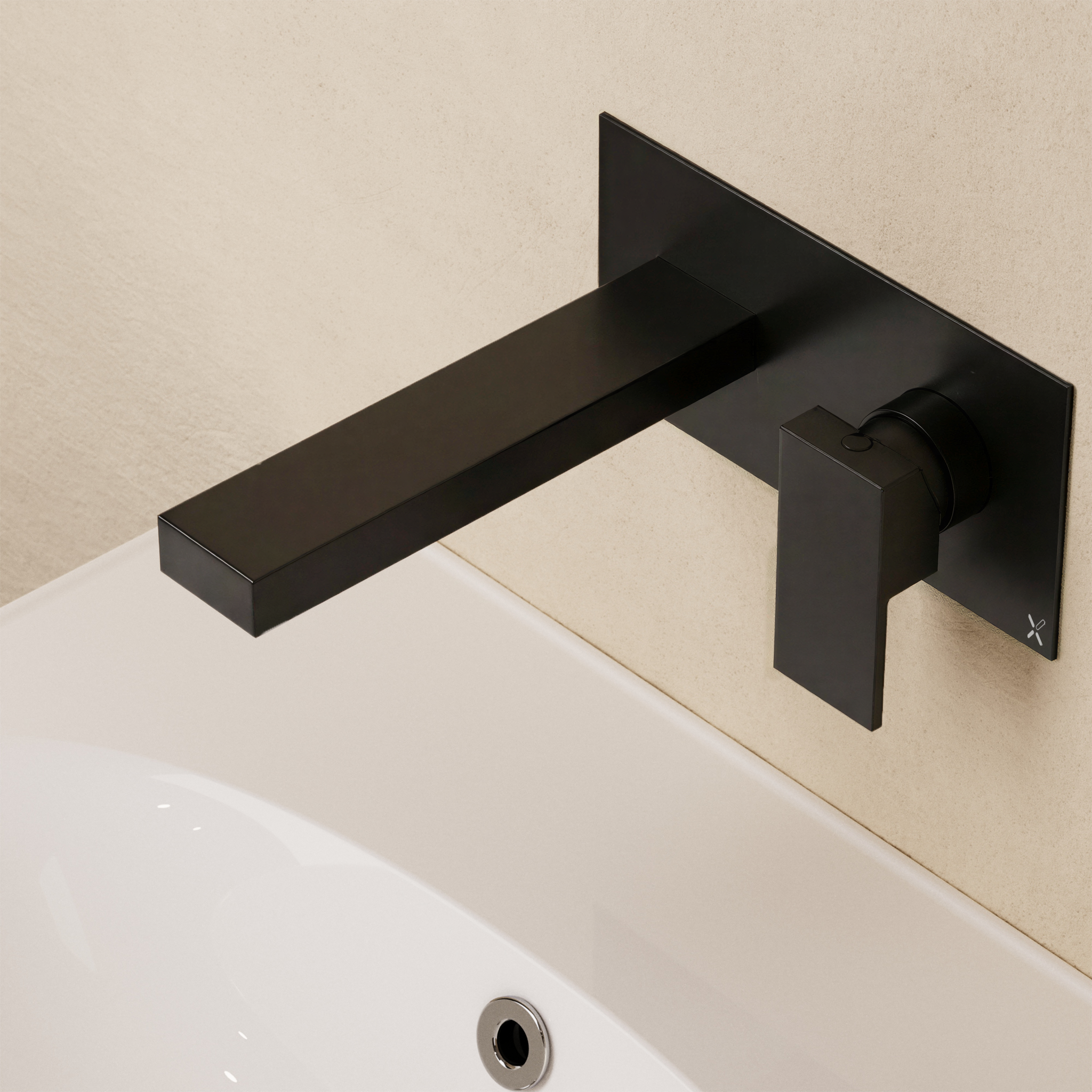 Verge Wall Mounted 2 Hole Set