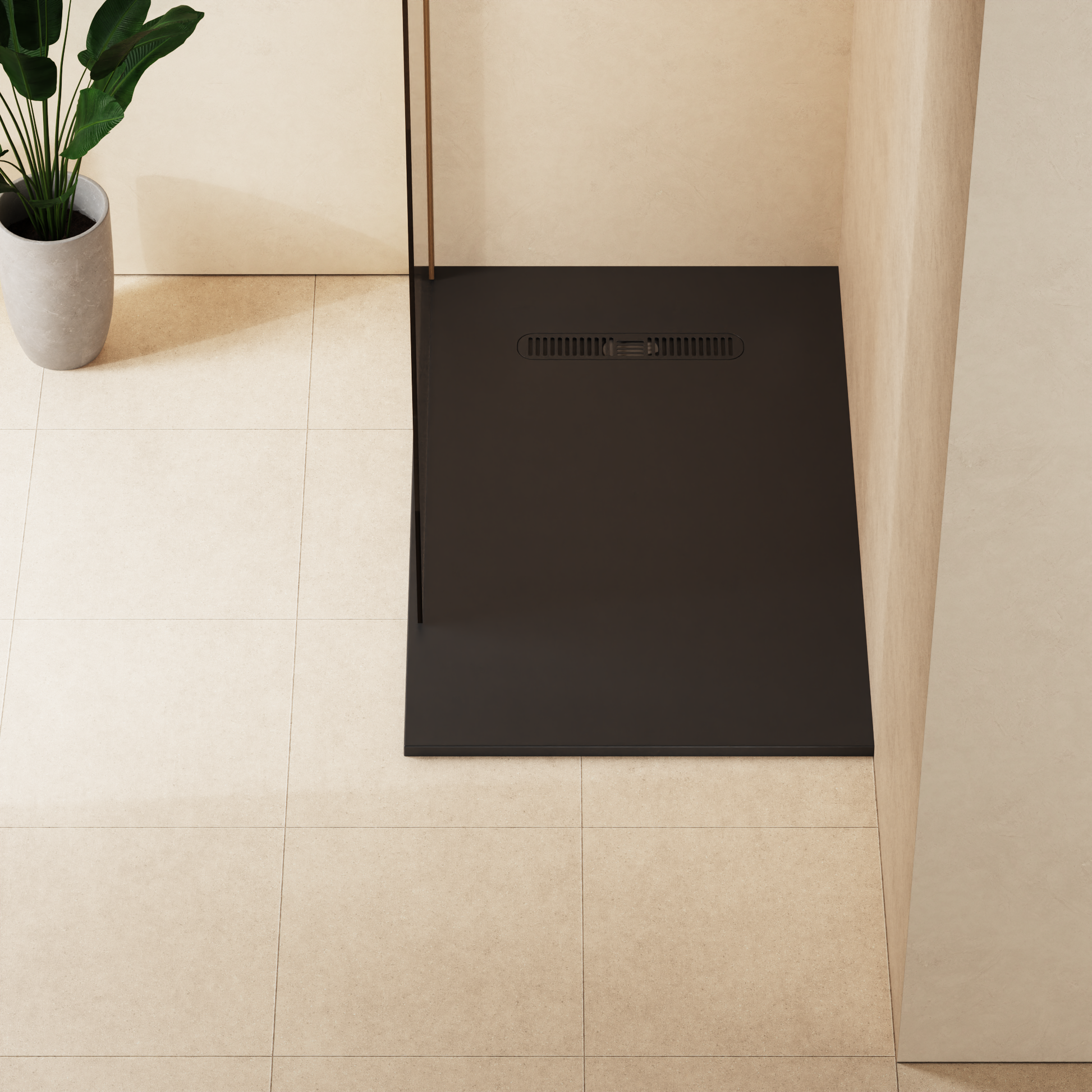 Vito Rectangle Shower Tray 25mm