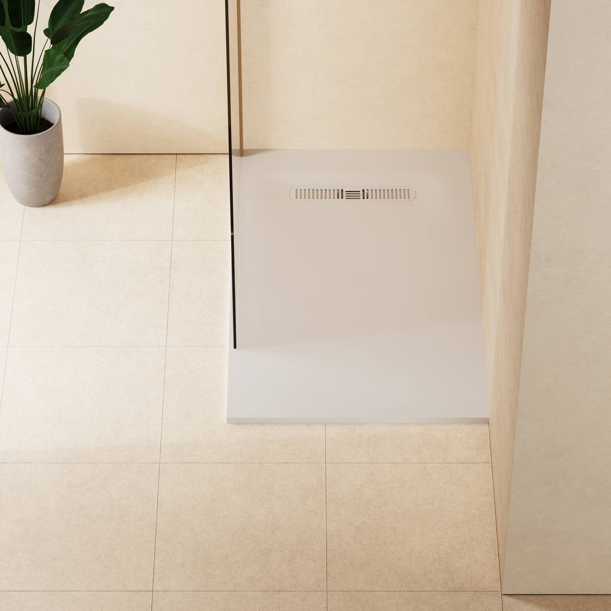 Vito Rectangle Shower Tray 25mm