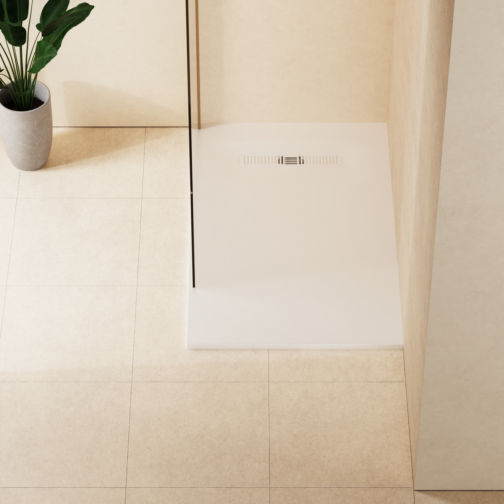 Vito Rectangle Shower Tray 25mm