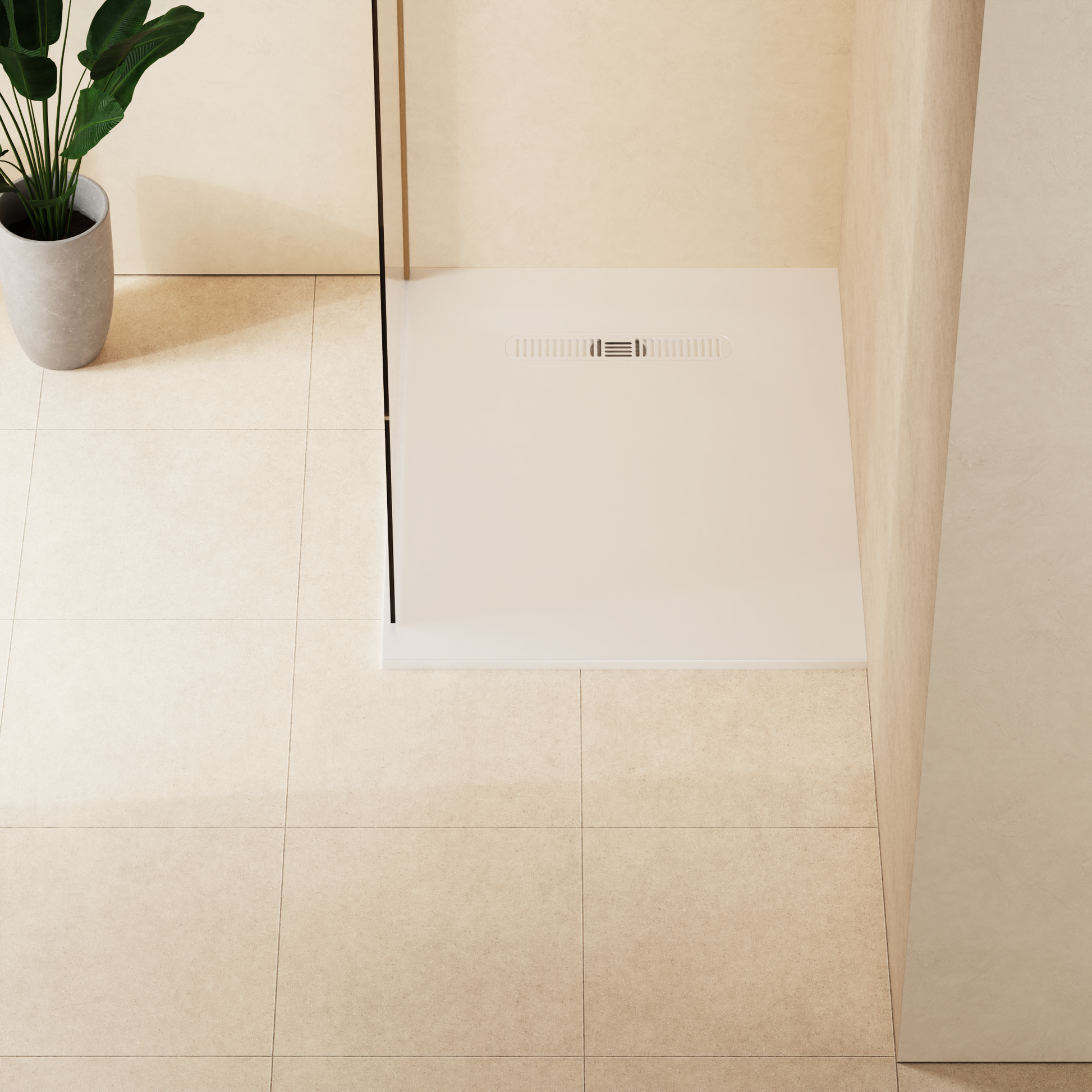 Vito Rectangle Shower Tray 25mm