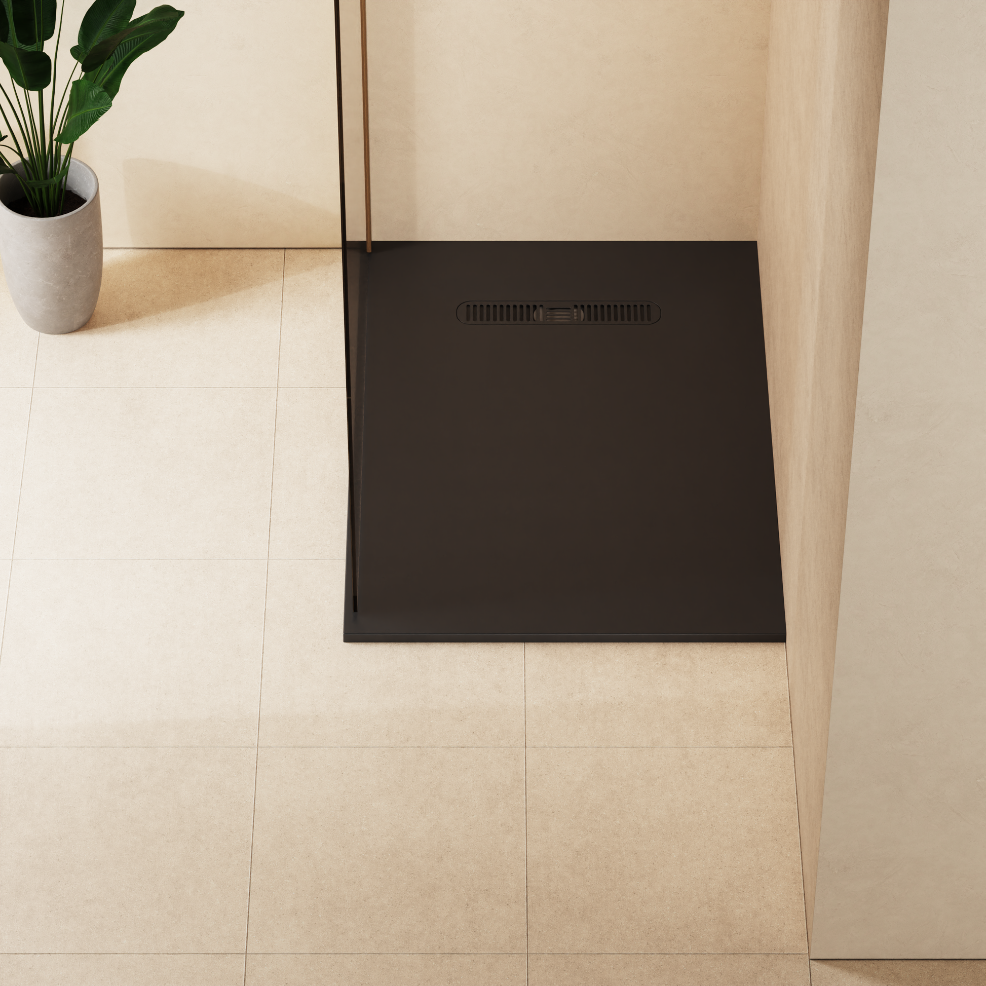 Vito Rectangle Shower Tray 25mm