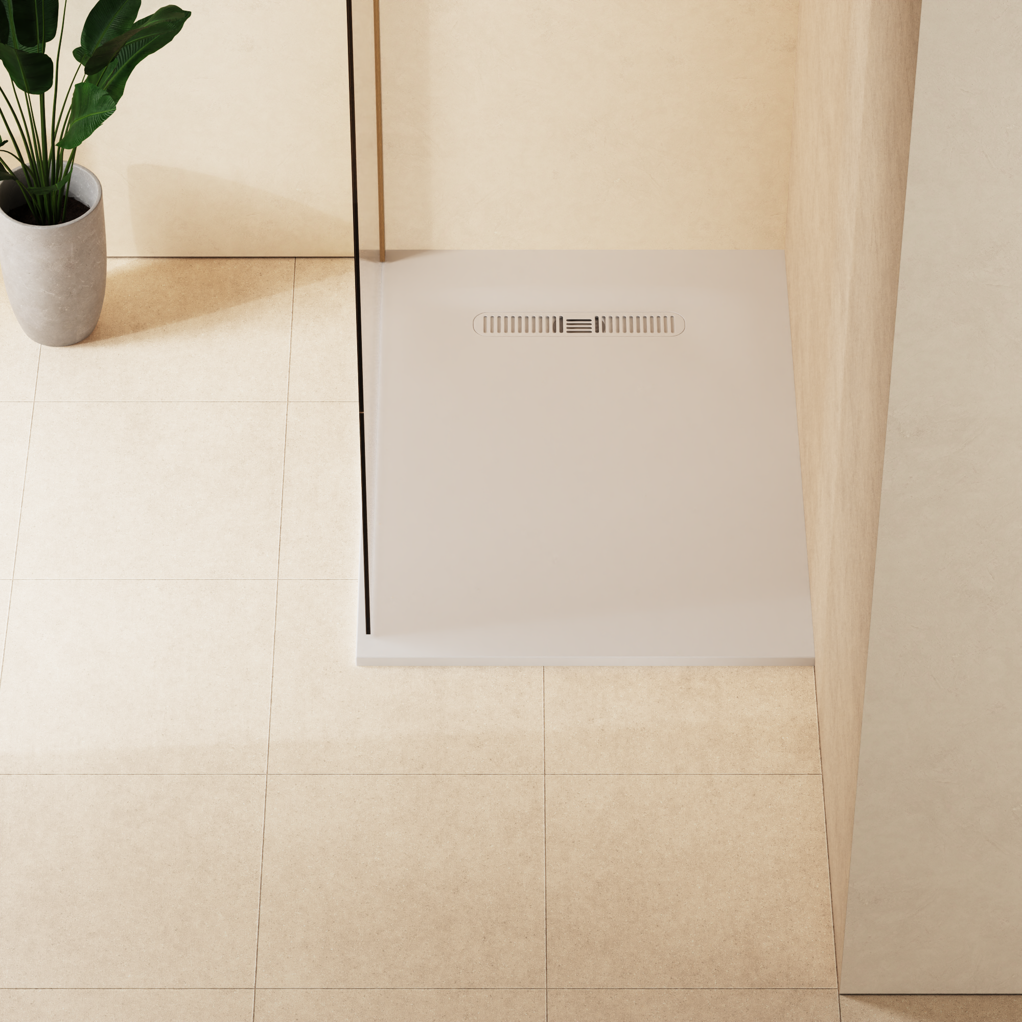 Vito Rectangle Shower Tray 25mm