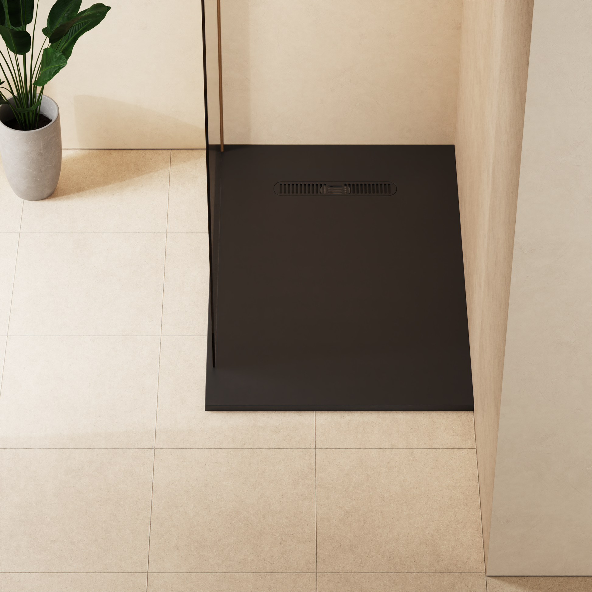 Vito Rectangle Shower Tray 25mm