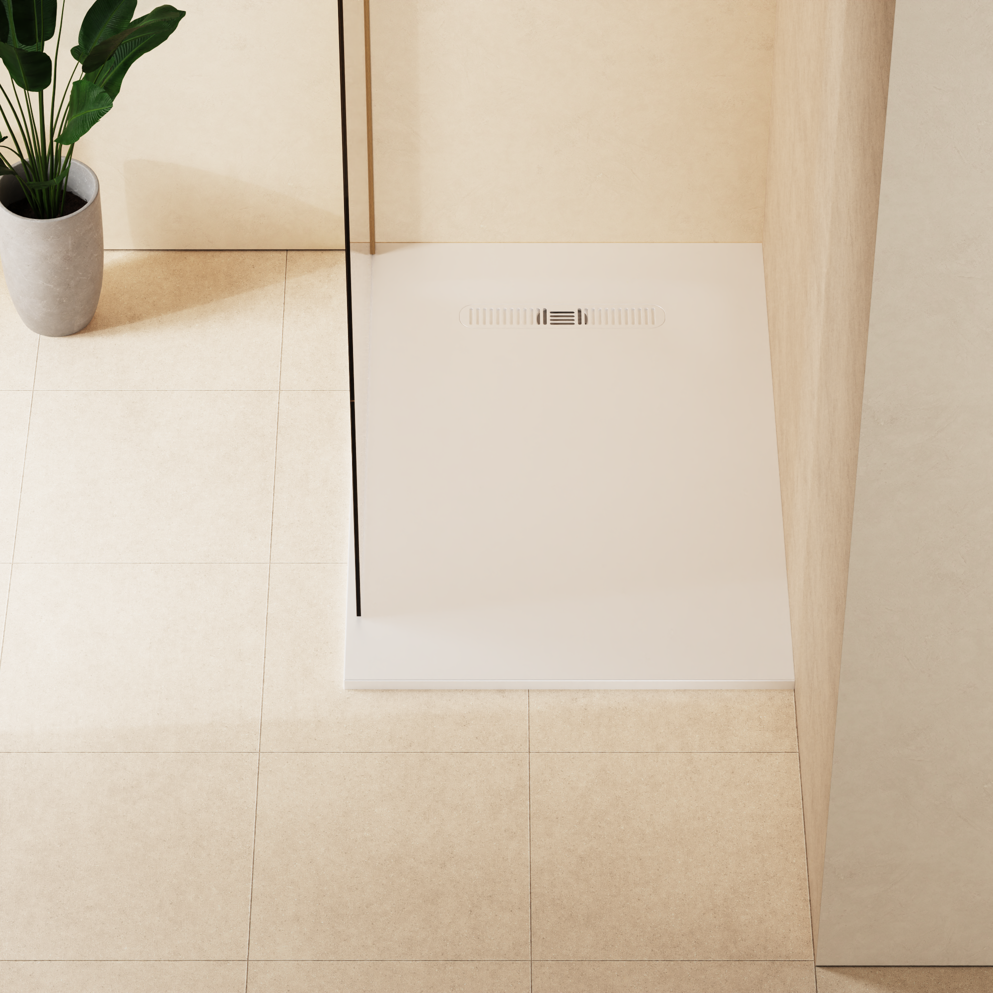Vito Rectangle Shower Tray 25mm