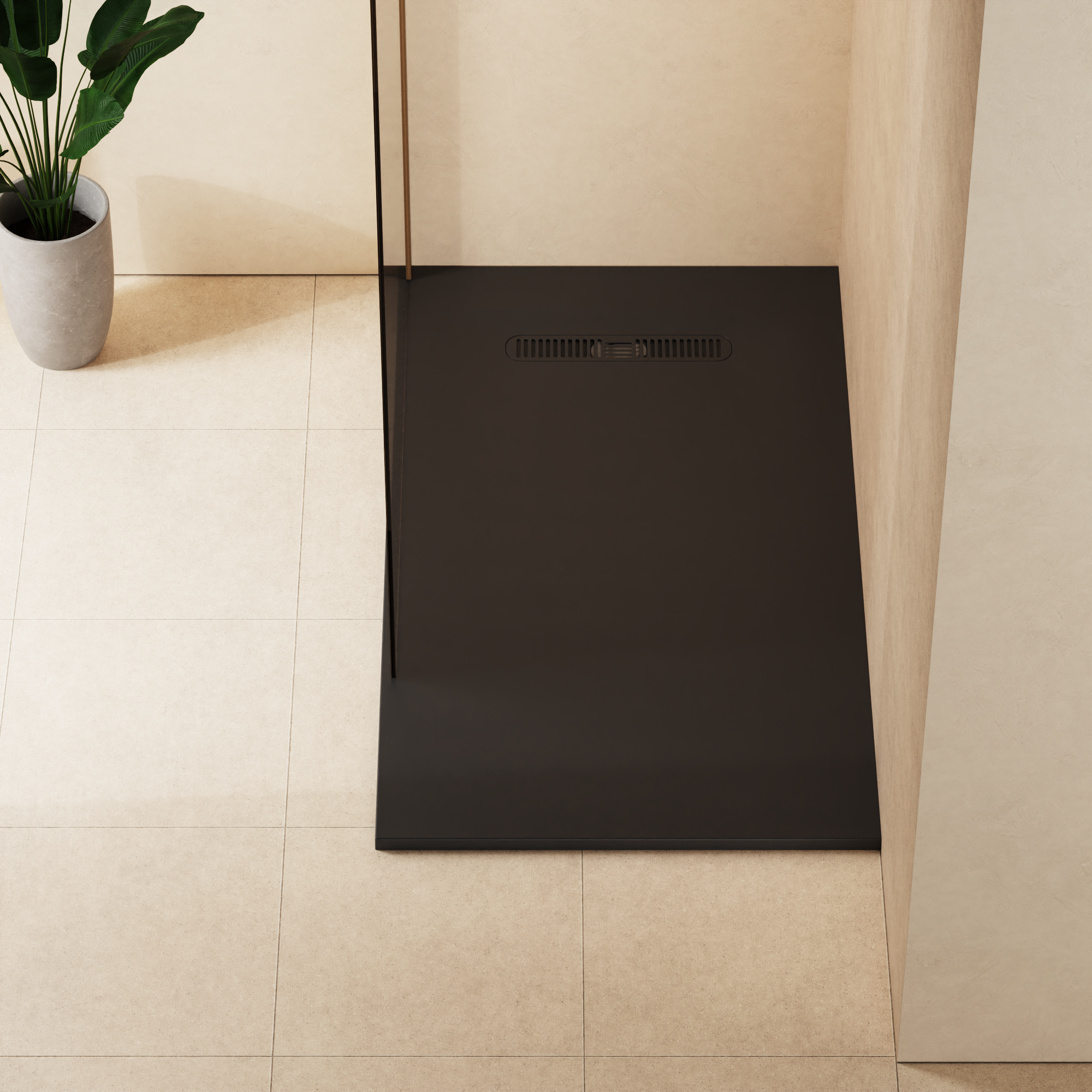 Vito Rectangle Shower Tray 25mm