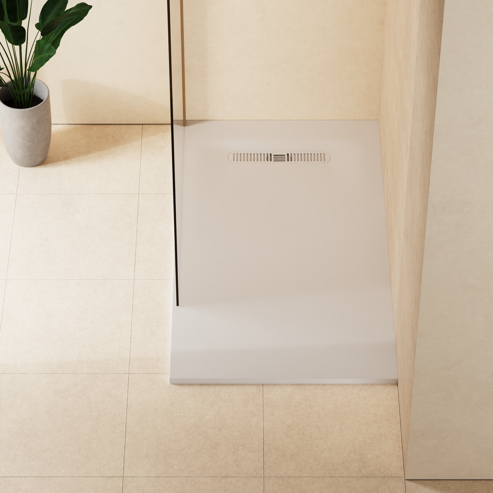 Vito Rectangle Shower Tray 25mm