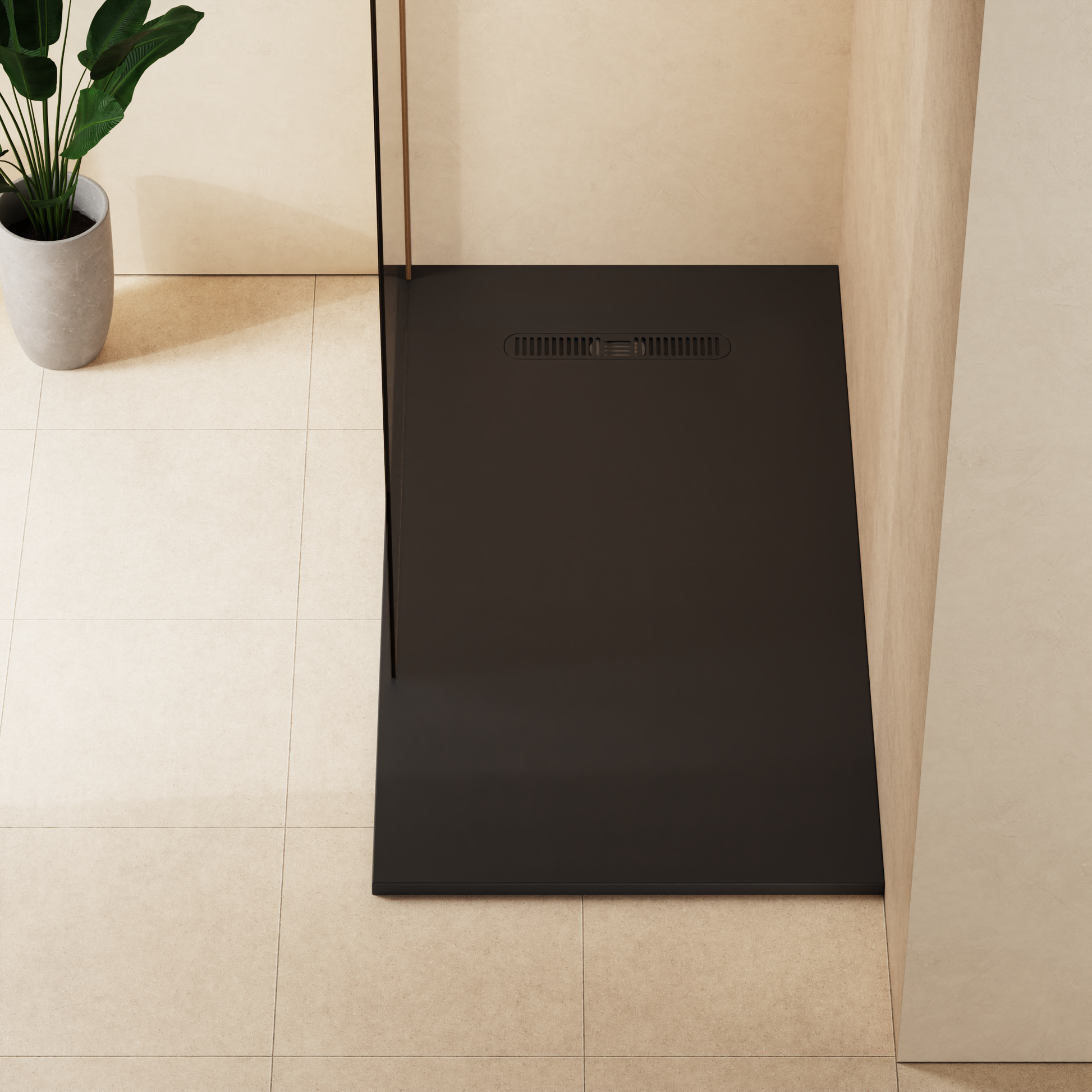 Vito Rectangle Shower Tray 25mm