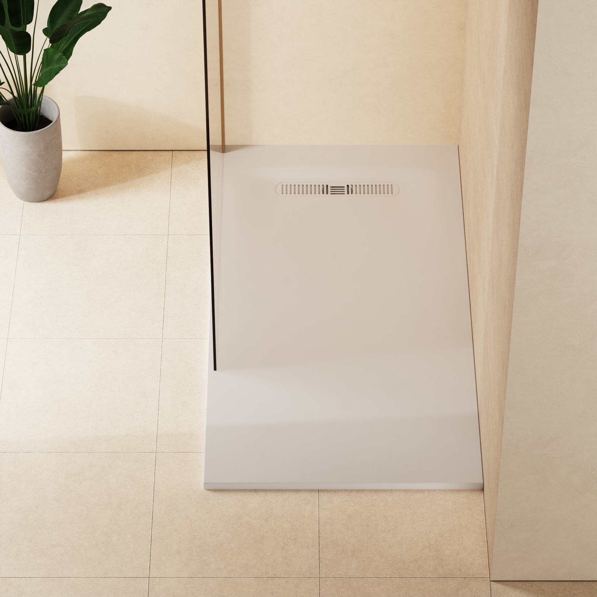 Vito Rectangle Shower Tray 25mm