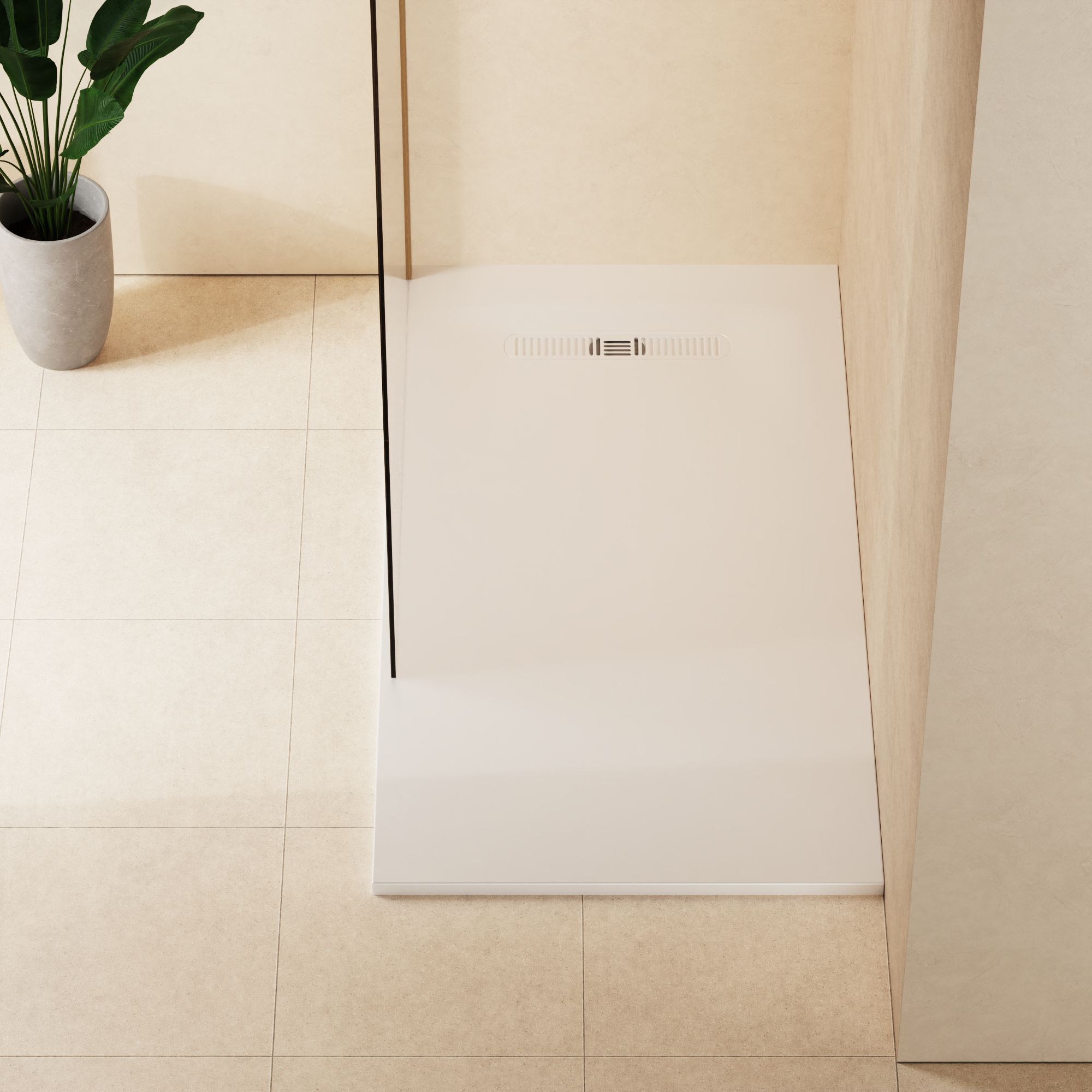 Vito Rectangle Shower Tray 25mm