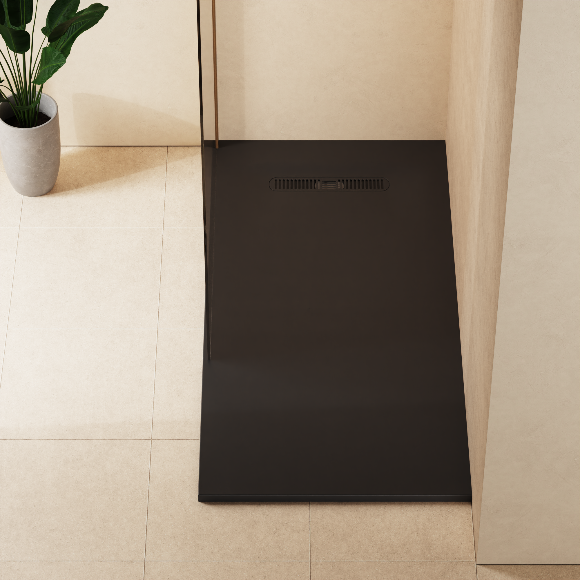 Vito Rectangle Shower Tray 25mm