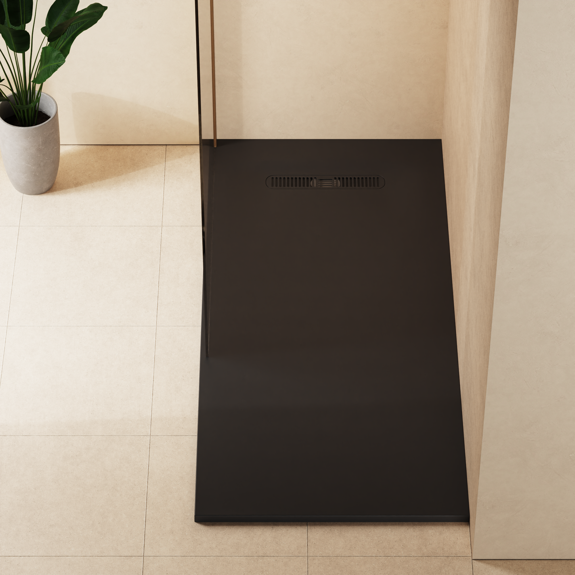 Vito Rectangle Shower Tray 25mm