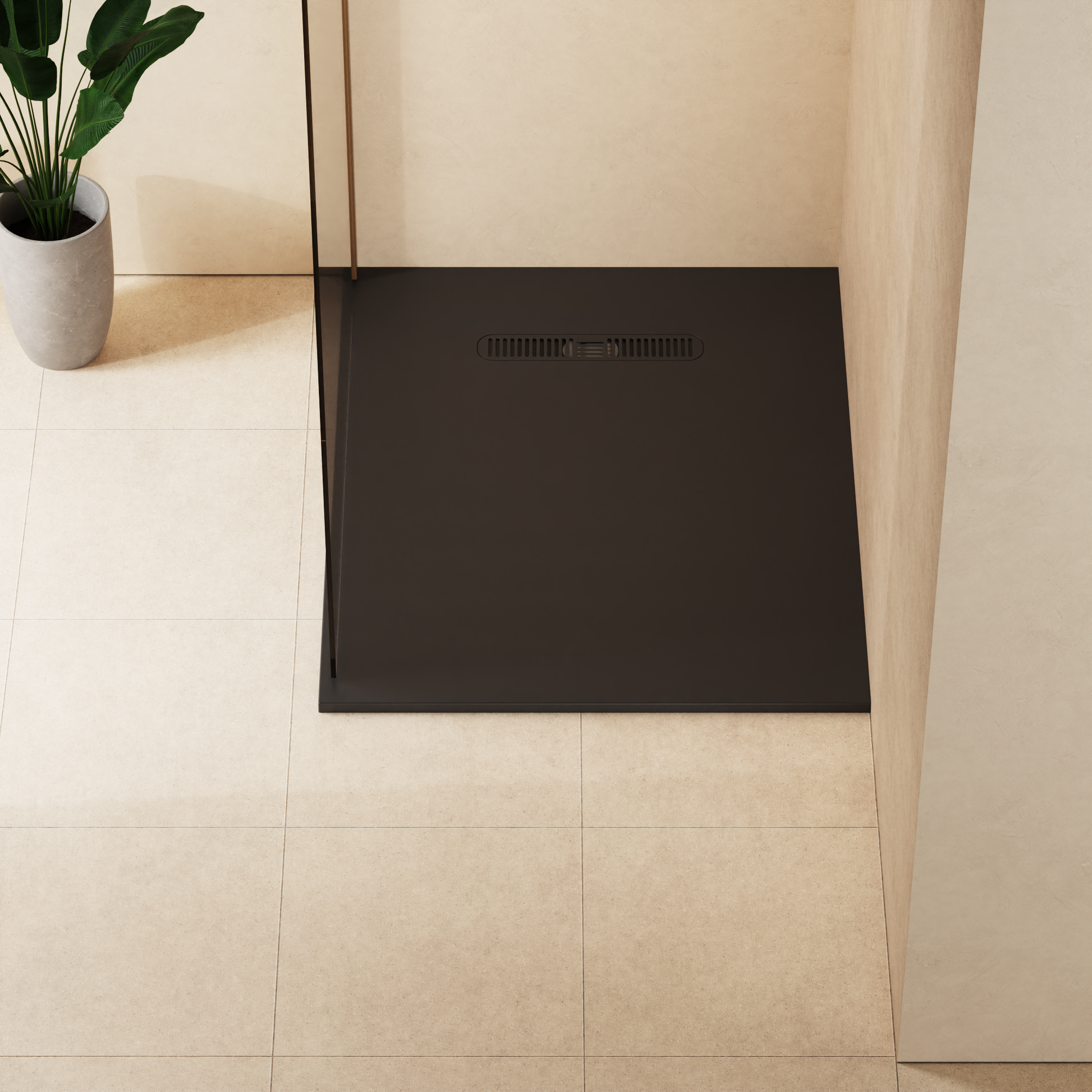 Vito Rectangle Shower Tray 25mm