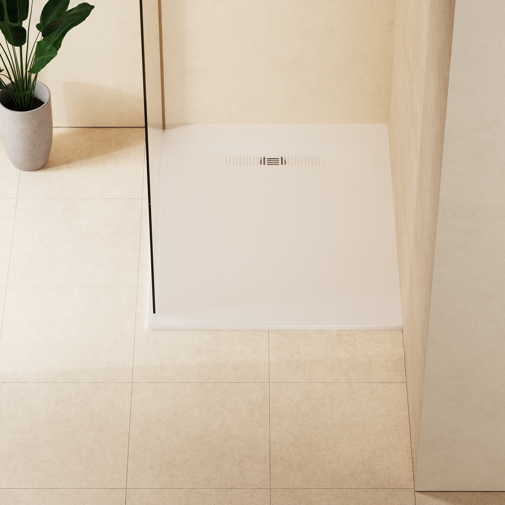 Vito Rectangle Shower Tray 25mm