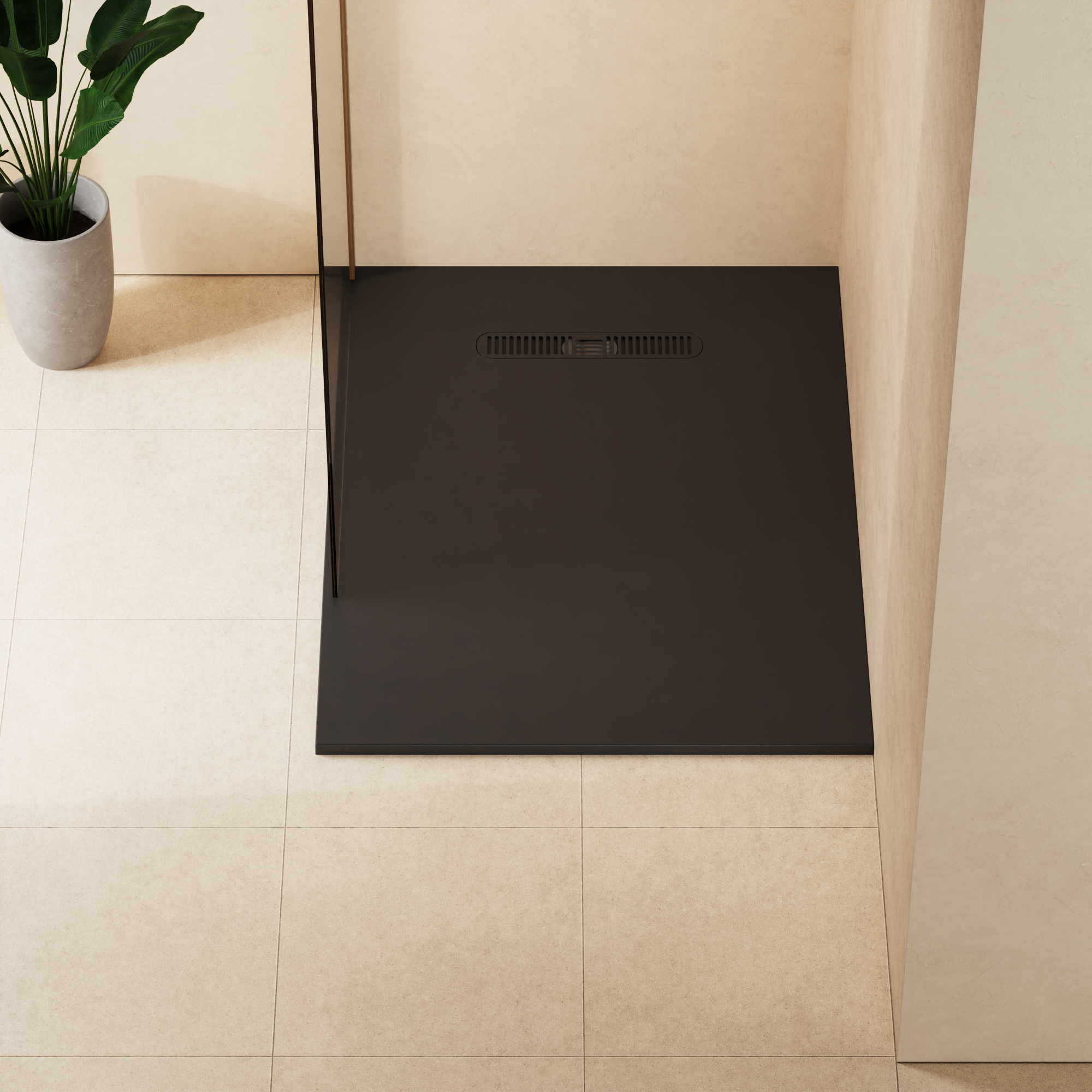 Vito Rectangle Shower Tray 25mm