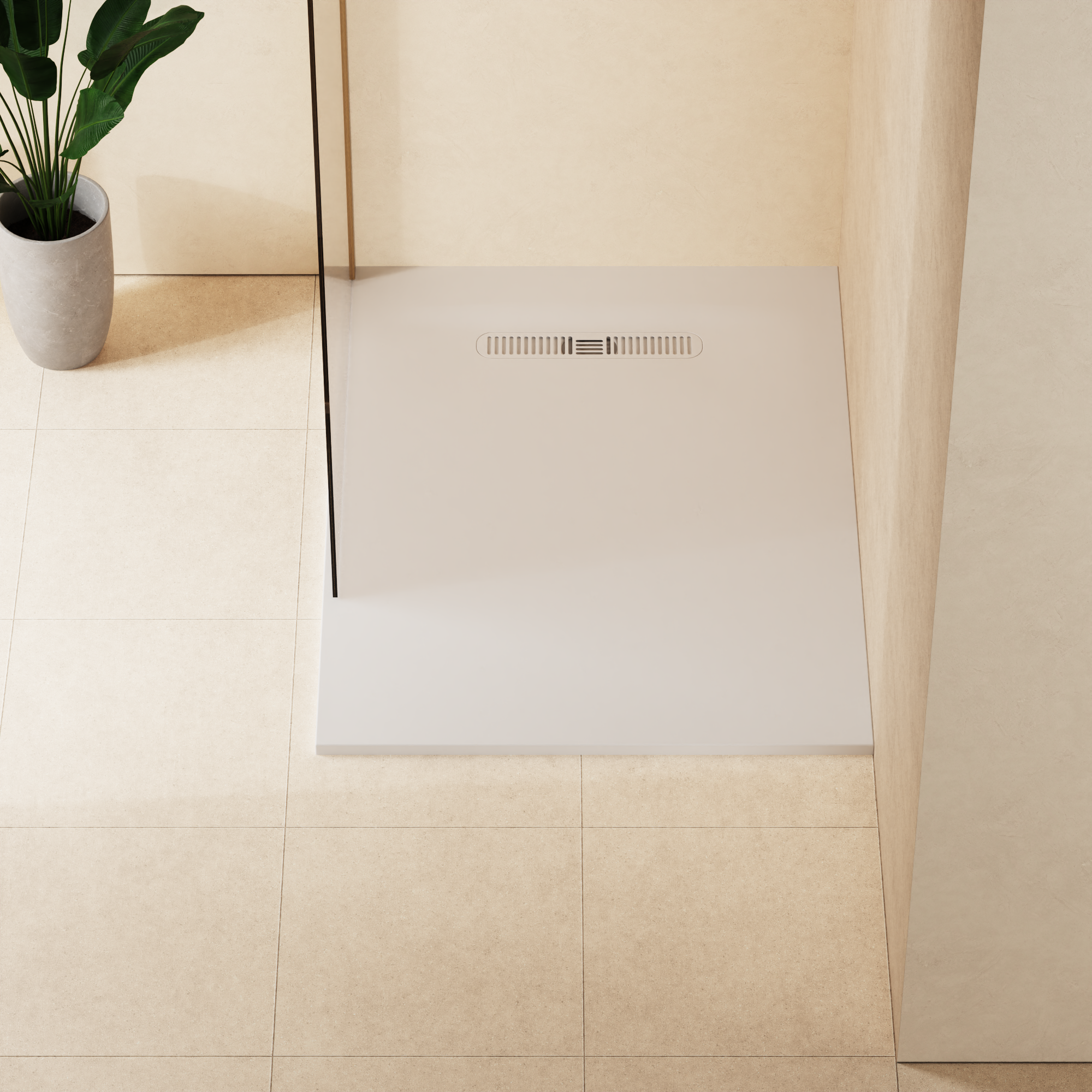 Vito Rectangle Shower Tray 25mm