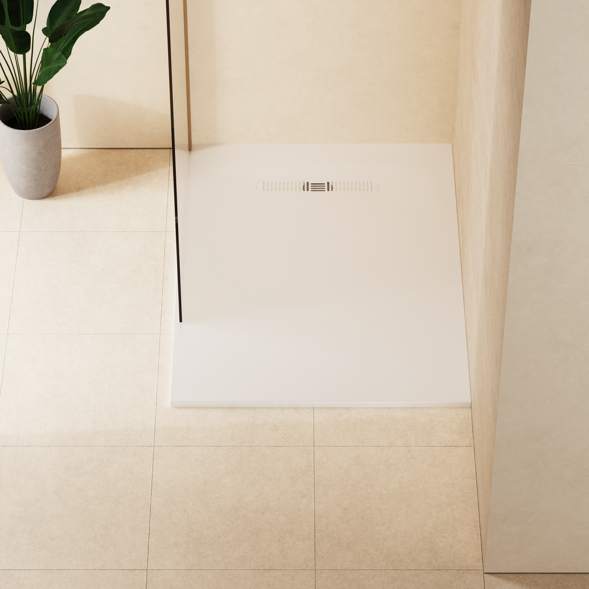 Vito Rectangle Shower Tray 25mm