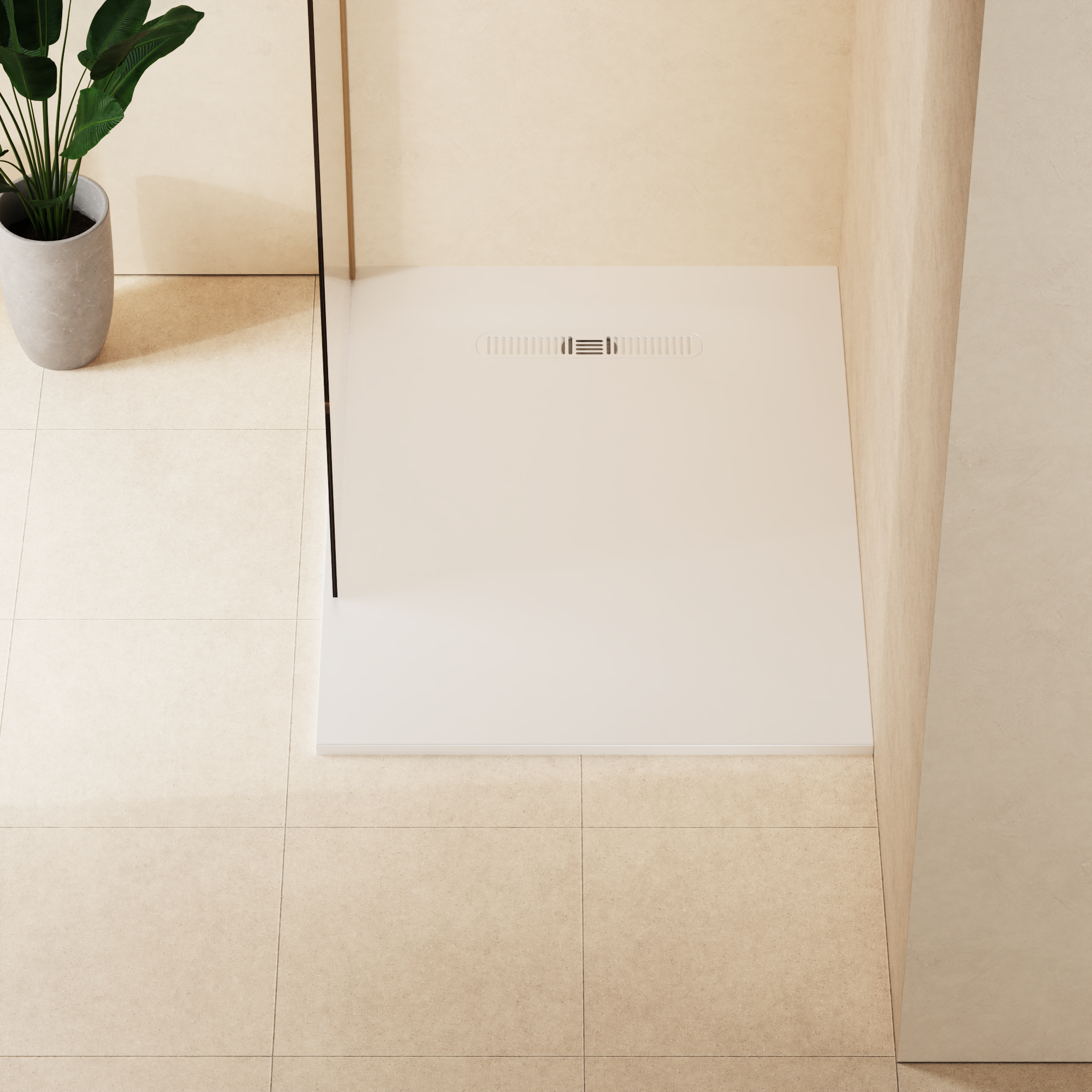 Vito Rectangle Shower Tray 25mm