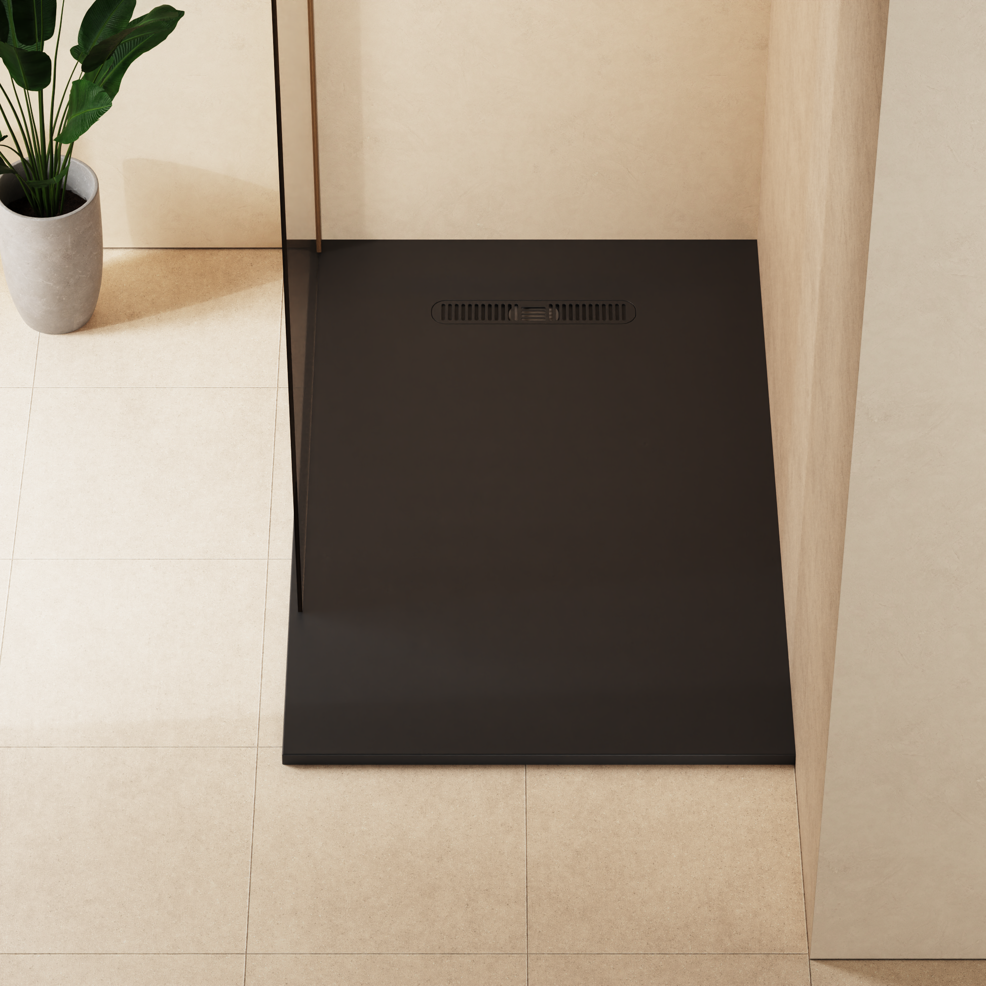 Vito Rectangle Shower Tray 25mm
