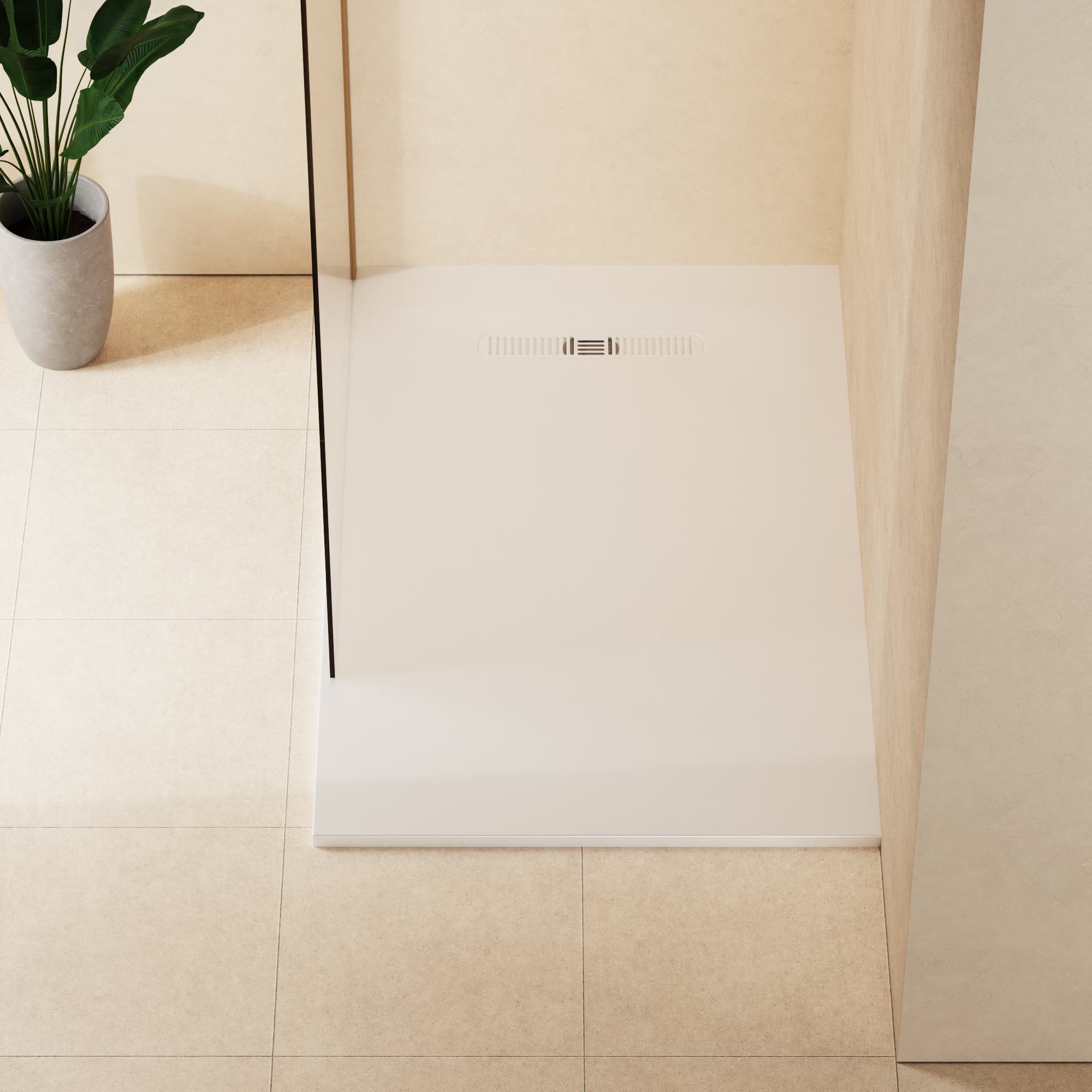 Vito Rectangle Shower Tray 25mm