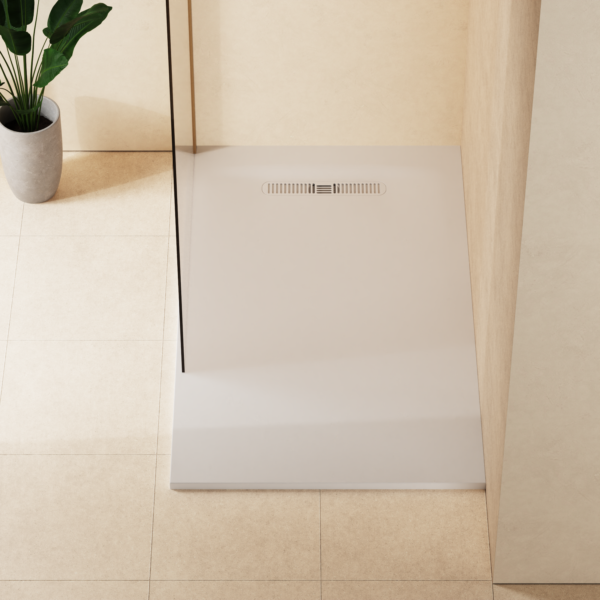 Vito Rectangle Shower Tray 25mm