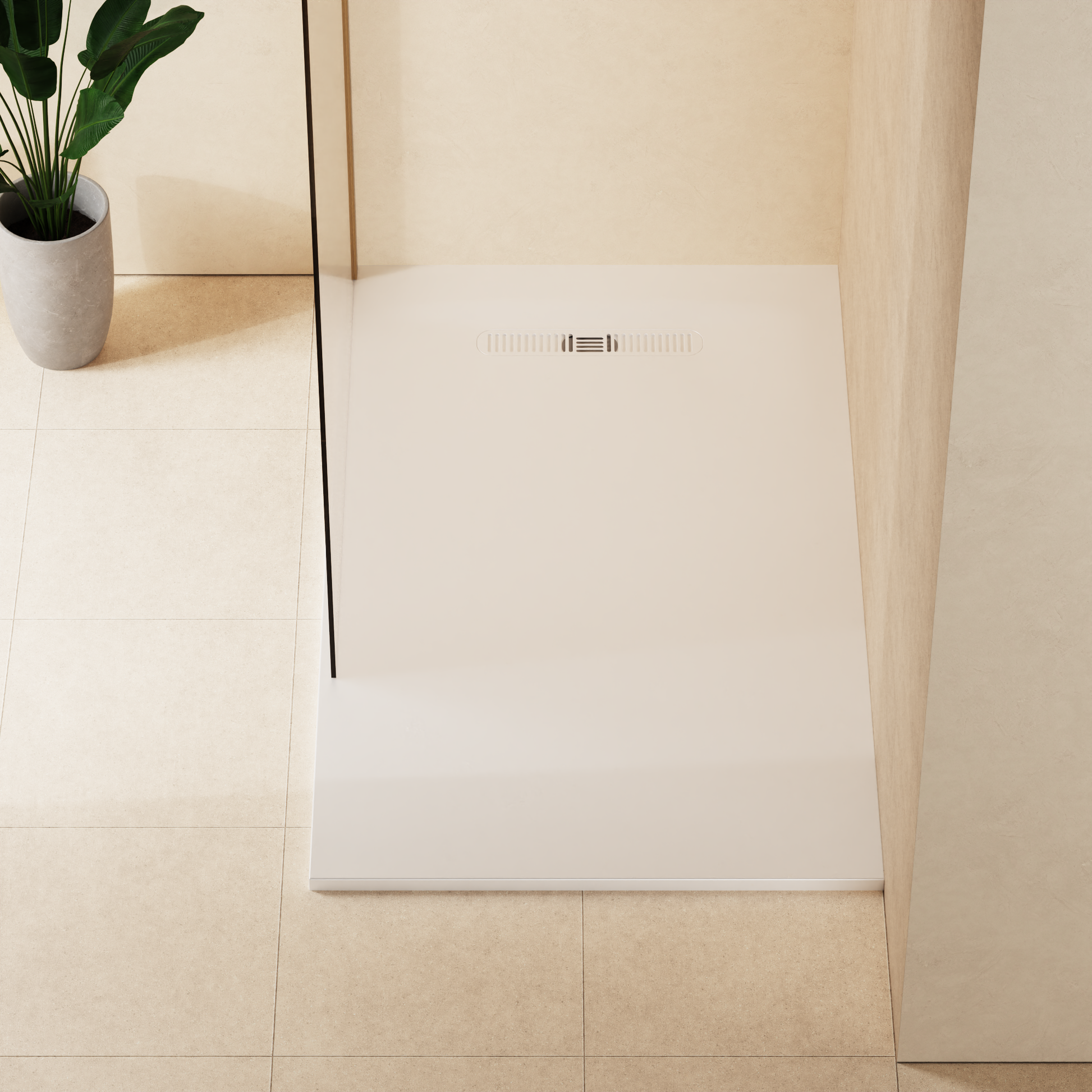 Vito Rectangle Shower Tray 25mm