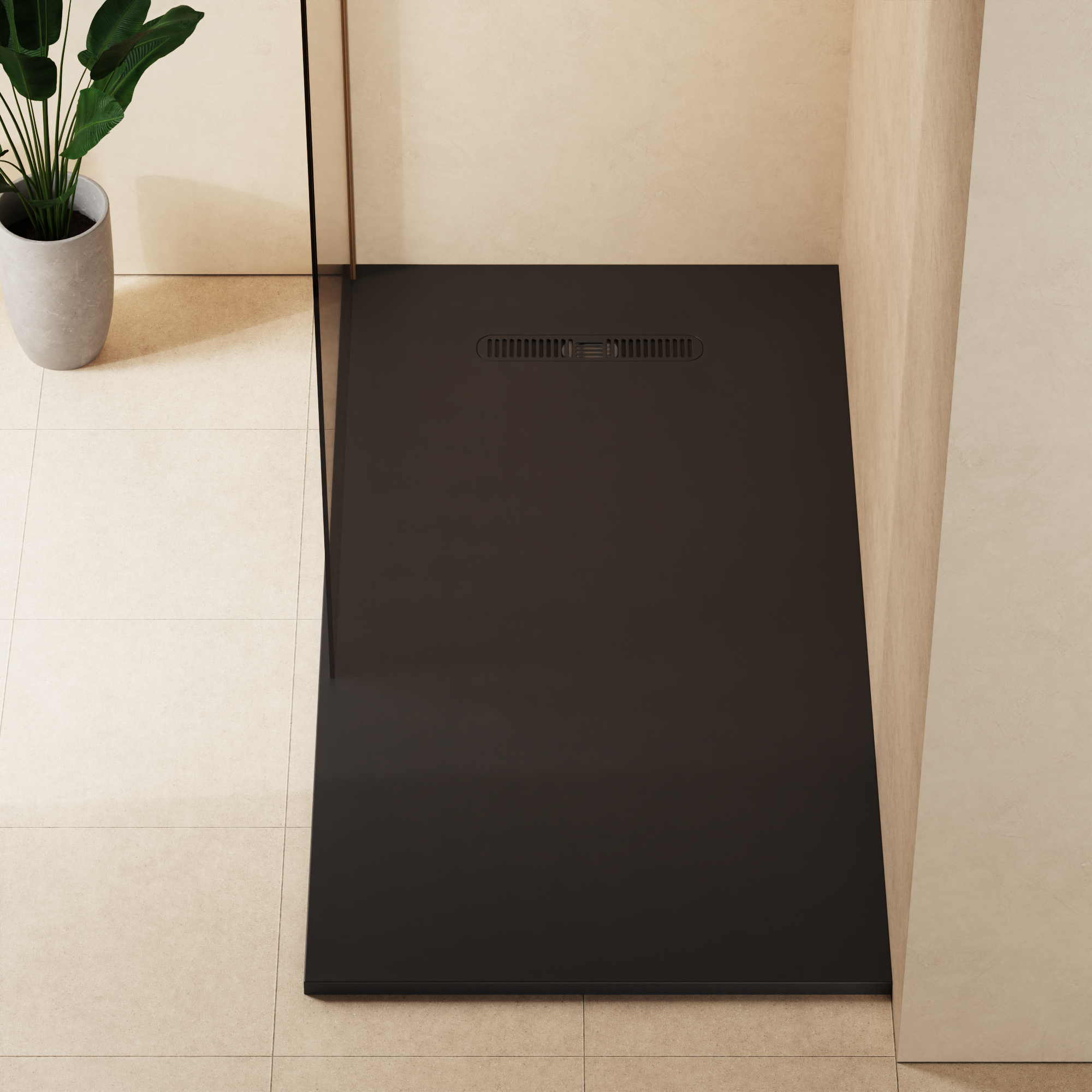 Vito Rectangle Shower Tray 25mm