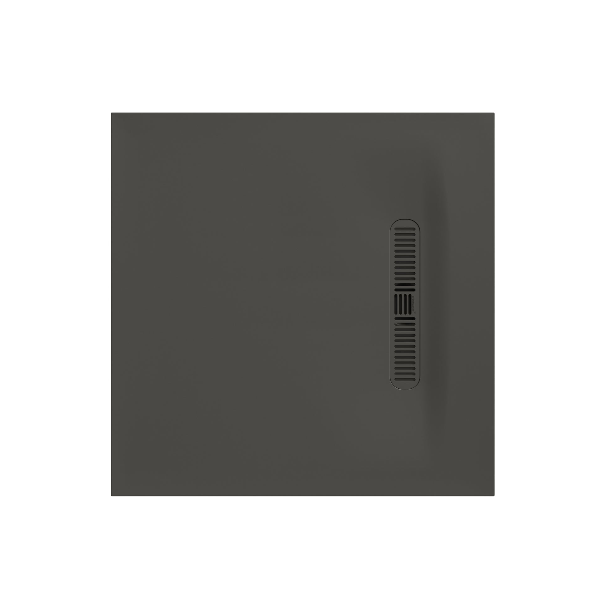 Vito Square Shower Tray 25mm Matt Grey
