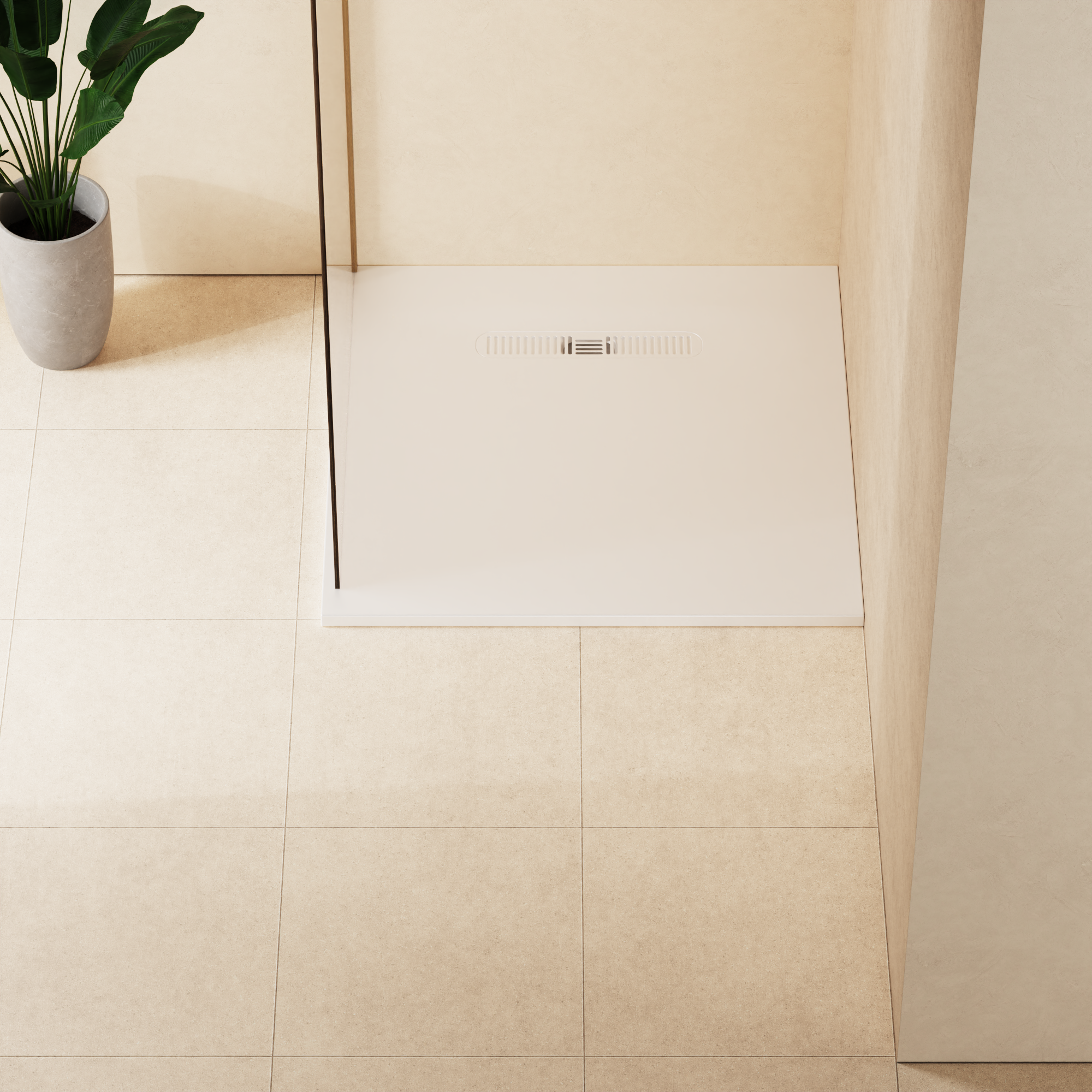 Vito Square Shower Tray 25mm