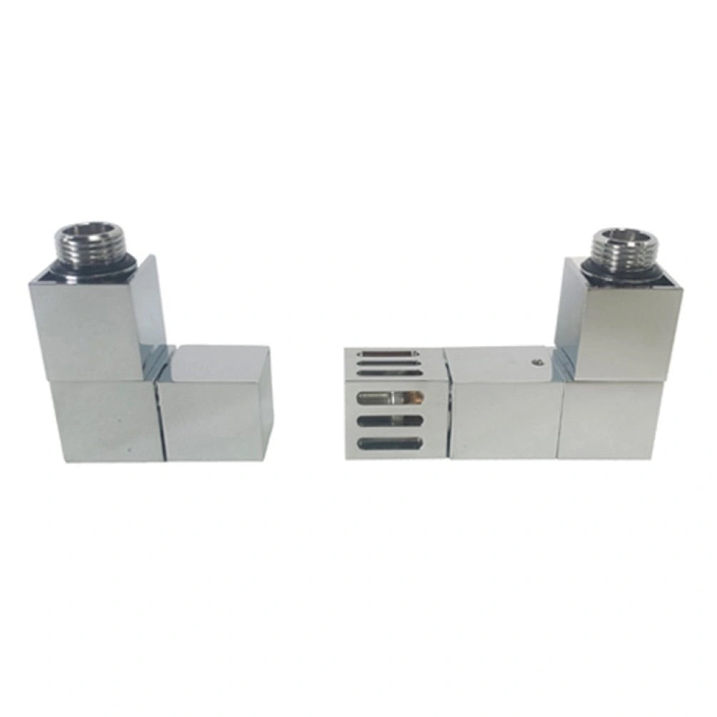 Square Streamline TRV Valves, Angled
