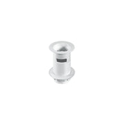 1.25" Backnut Slotted White Plastic Basin Waste