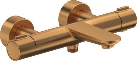 Wave Bathtub thermostat for exposed installation