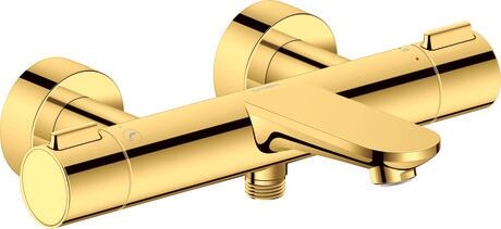 Wave Bathtub thermostat for exposed installation