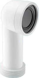 90° Bend Adjustable Length Rigid WC Connector