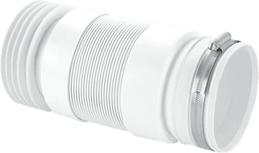 Straight Back to Wall Flexible WC Connector
