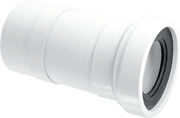 Plain End Outlet Straight Flexible WC Connector