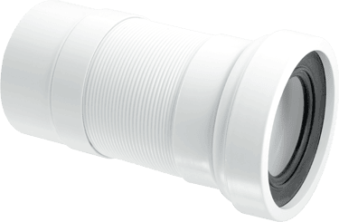Plain End Outlet Straight Flexible WC Connector