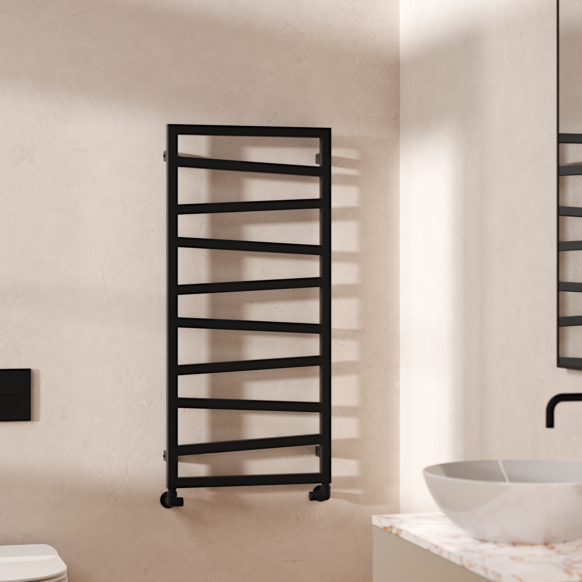 Wedge Towel Warmer 1096x500