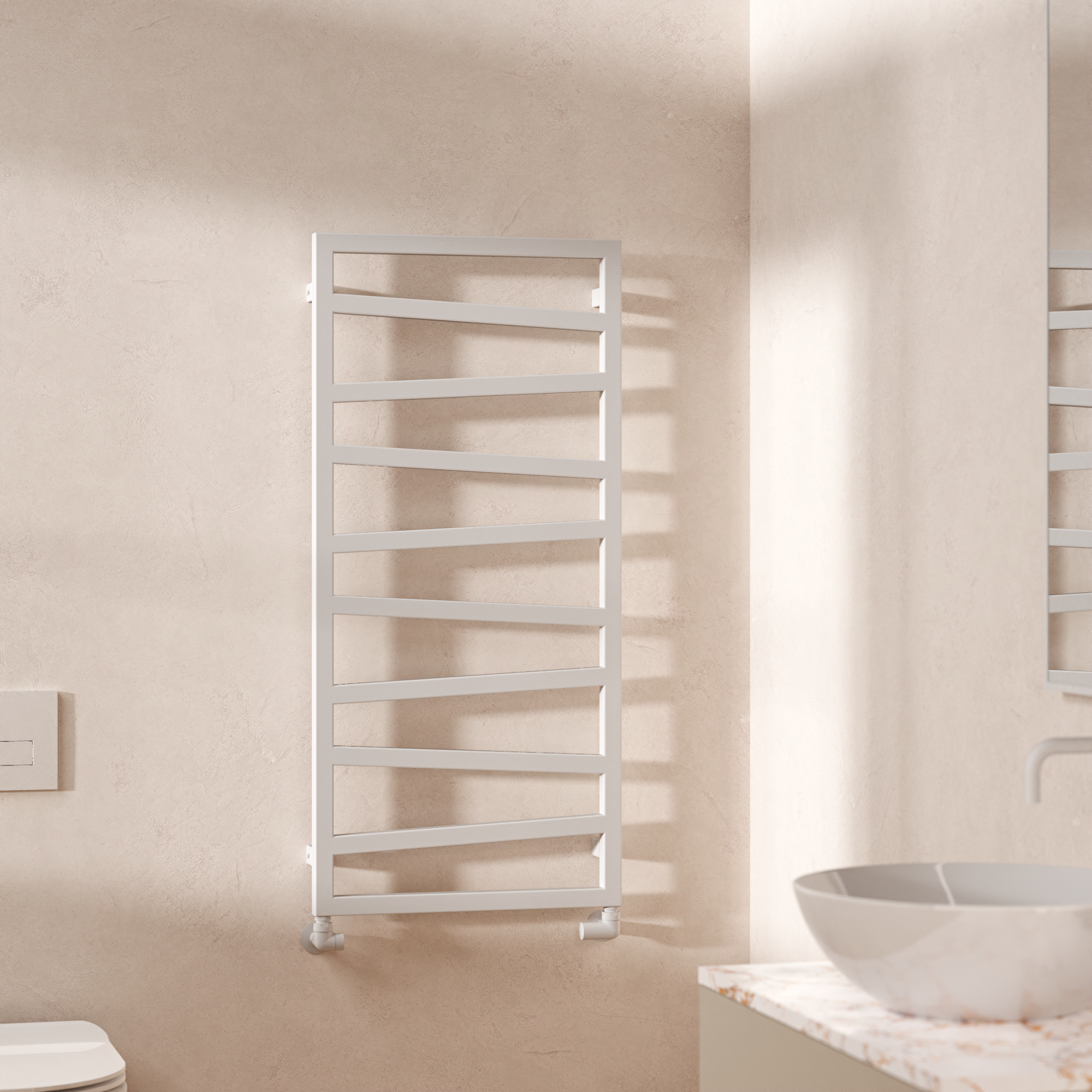 Wedge Towel Warmer 1096x500