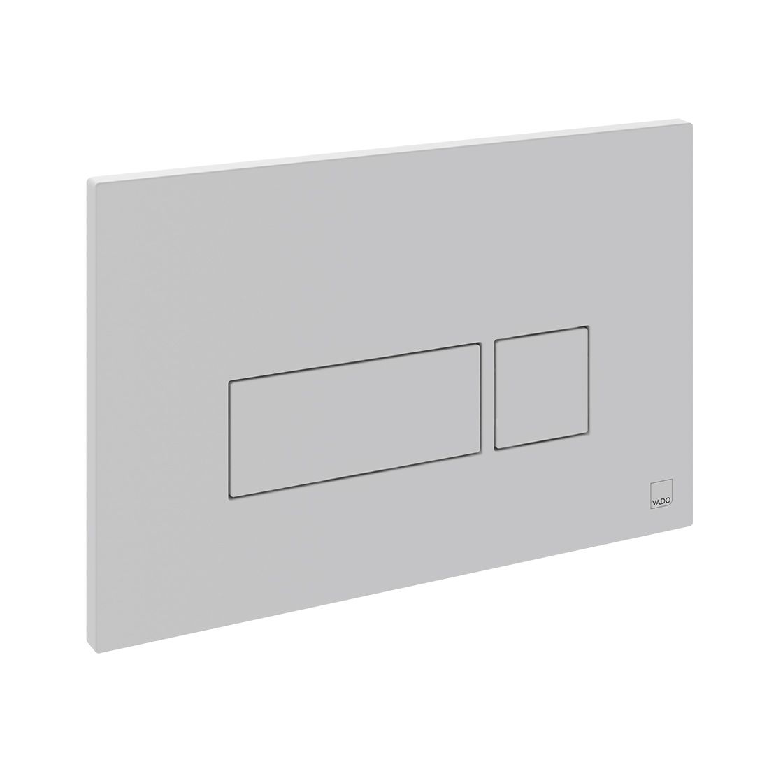 Square Button Flush Plate