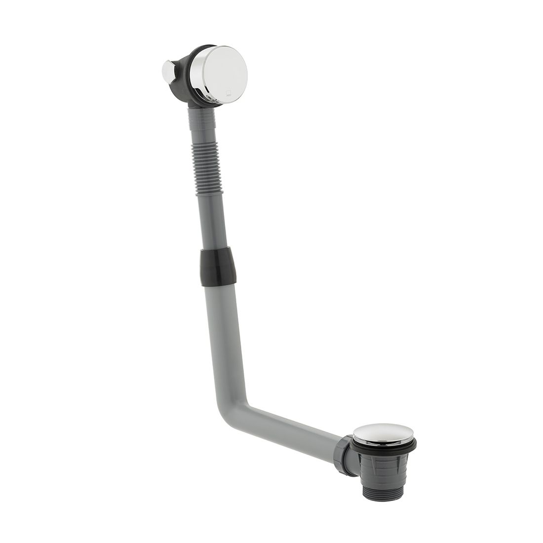 Round Clic-Clac Bath Filler Waste and Overflow