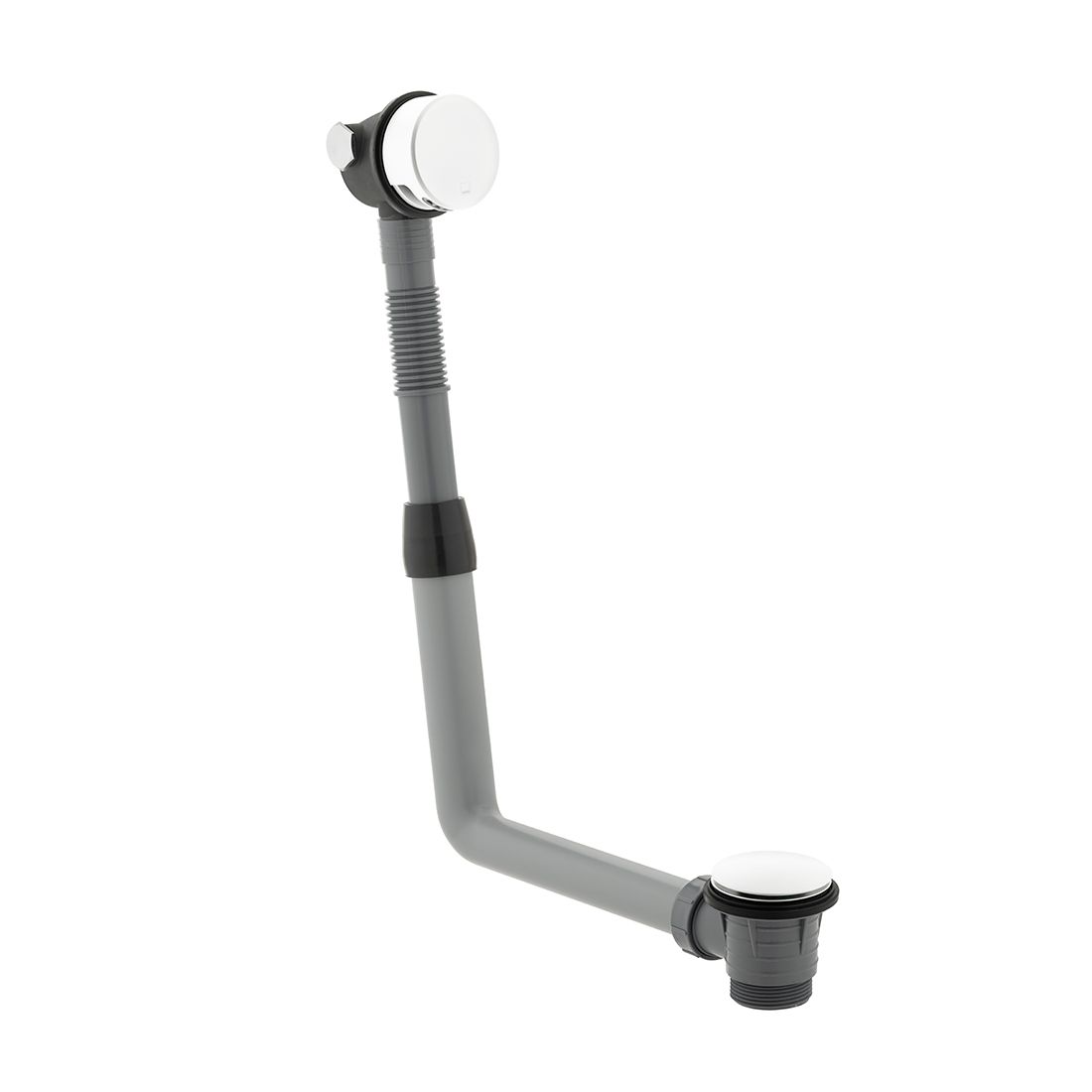 Round Clic-Clac Bath Filler Waste and Overflow